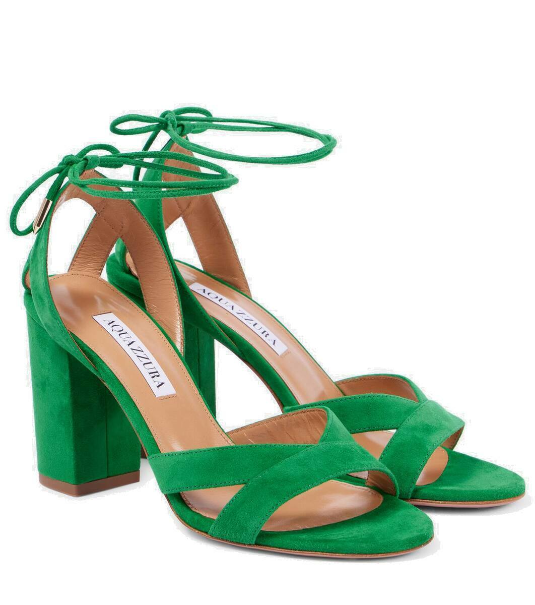 Aquazzura Very Ari 85 suede sandals Aquazzura