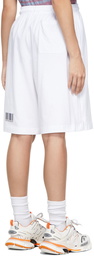 VTMNTS White Barcode Shorts