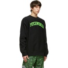 Psychworld Black and Green College Sweatshirt