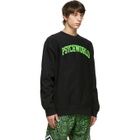 Psychworld Black and Green College Sweatshirt