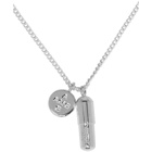 Ambush Silver Nobo Pill Charms Necklace