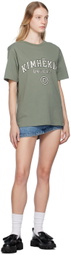 KIMHĒKIM Blue Reformed Denim Miniskirt