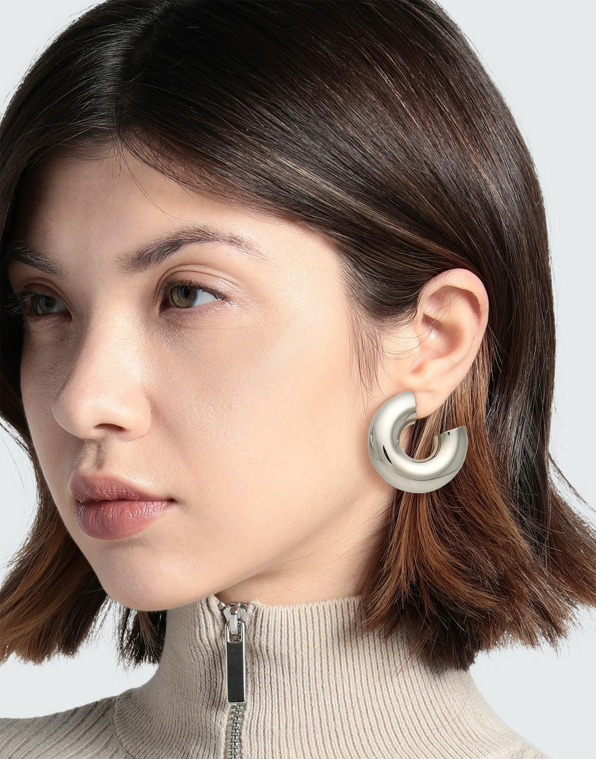 Marni Womens Earrings in Silver