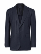 Brioni - Textured Wool and Cashmere-Blend Blazer - Blue