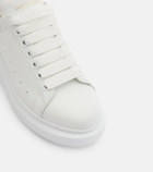 McQueen Oversized leather sneakers