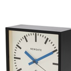 Newgate Clocks AMP Railway Mantel Clock in Blue 