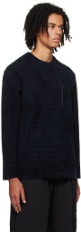 Descente ALLTERRAIN Black Fusion Knit Sweater