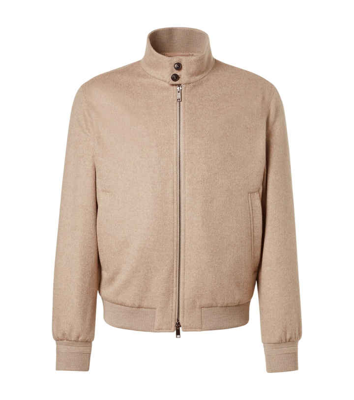 Photo: Zegna Cashmere bomber jacket