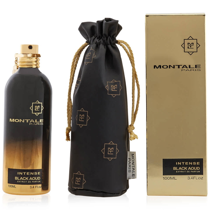Photo: Montale Unisex Black Aoud Intense Extrait de Parfum Spray 3.4 oz Fragrances 3760260455978