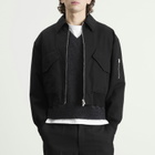Second/Layer Men's Second Layer Revival Flight Jacket in Black