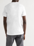 DOLCE & GABBANA - Embroidered Cotton-Jersey T-Shirt - White