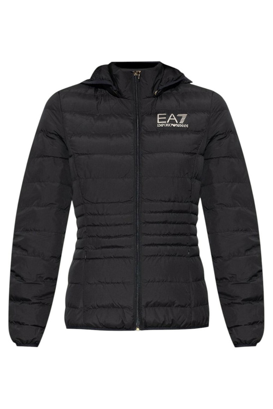 Photo: Ea7 Emporio Armani Quilted Jacket With Logo