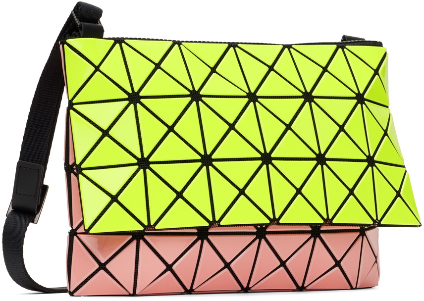 BAO BAO ISSEY MIYAKE Yellow & Pink Prism Kangaroo Crossbody