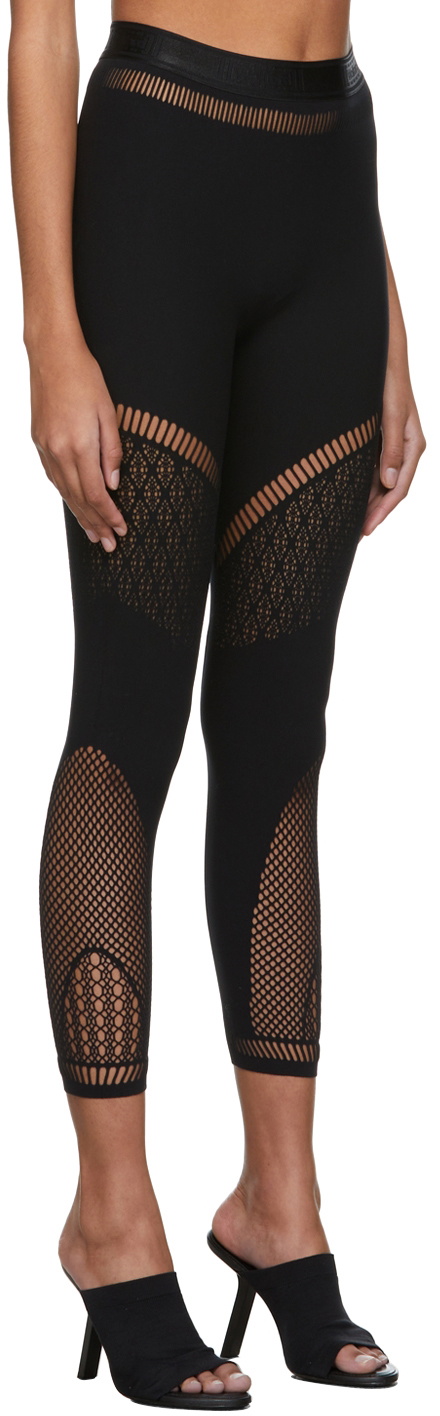 Wolford Black Shuri Sports Leggings Wolford