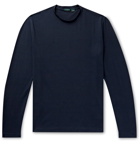 Incotex - Ice Cotton-Jersey T-Shirt - Blue