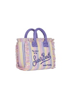 MC2 Saint Barth Striped Terry Embossed Mini Vanity Bag