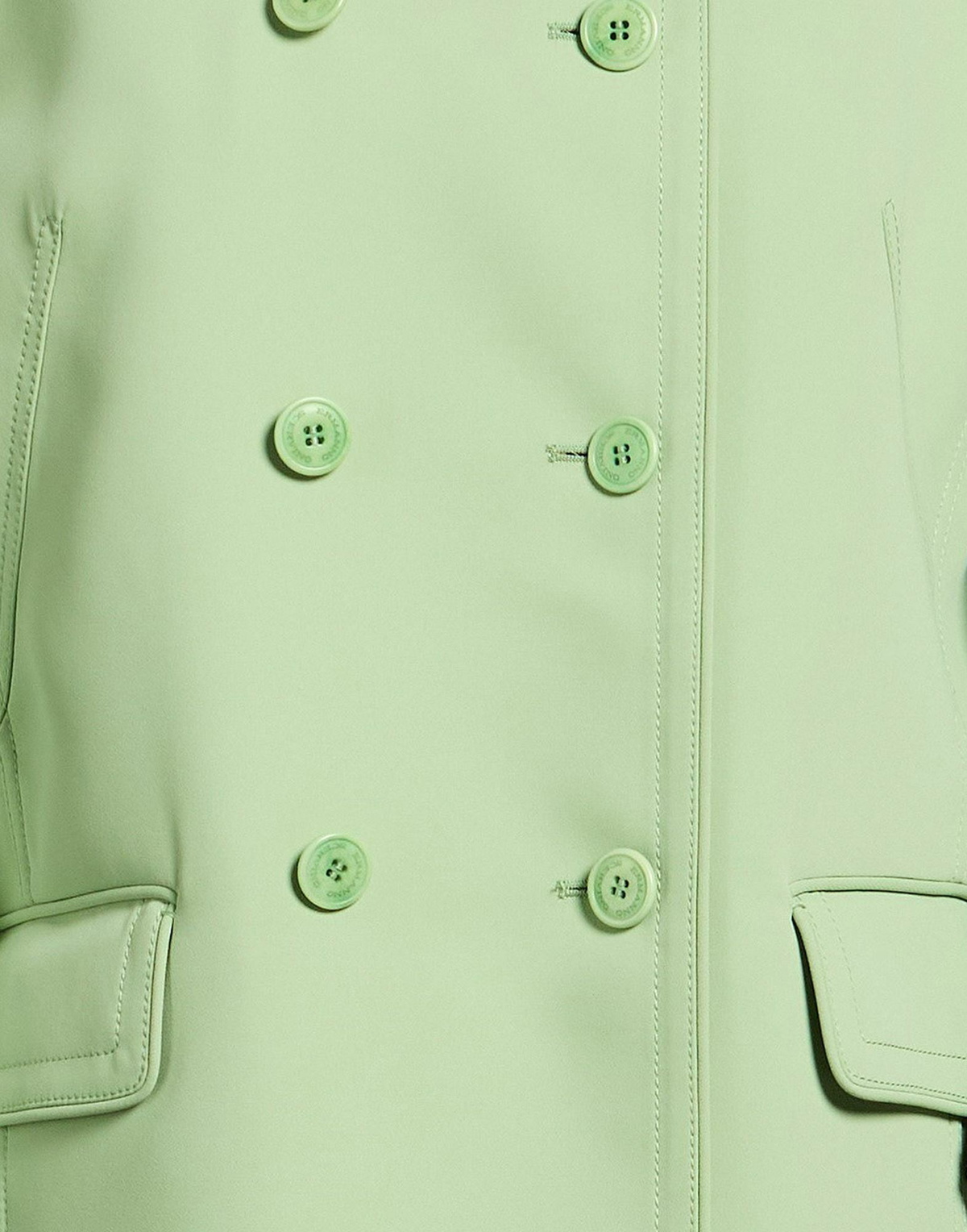 Ermanno Scervino Womens Overcoat & Trench Coat Light in Green