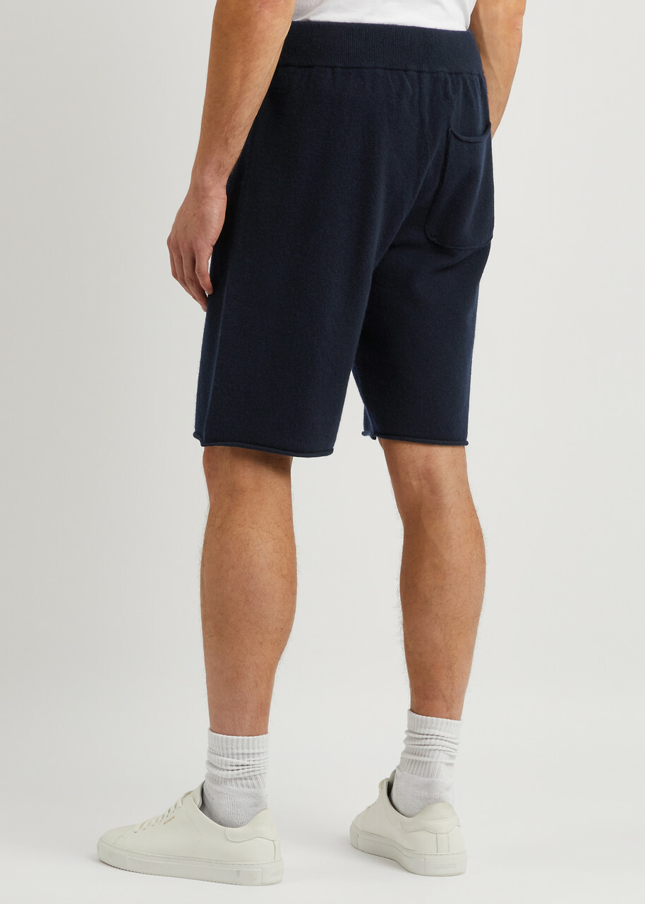 Extreme Cashmere N°240 Laufen Cashmere-blend Shorts - Navy - One Size