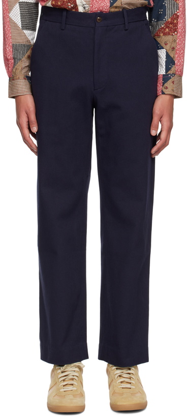 Photo: Bode Navy Standard Trousers