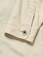RRL - Perkins Shawl-Collar Denim Overshirt - Neutrals