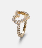 Sophie Bille Brahe Ensemble Coeur 18kt gold ring with diamonds