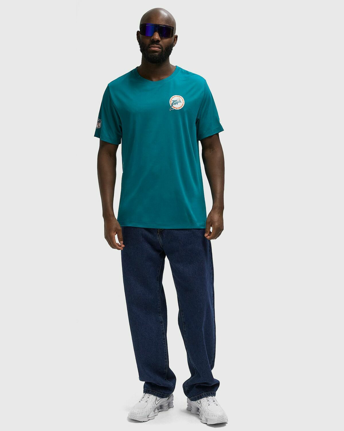 Nike NFL Miami Dolphins ALT Pack SS Dri-Fit Legend T-Shirt Green Mens Shortsleeves/Team Tee