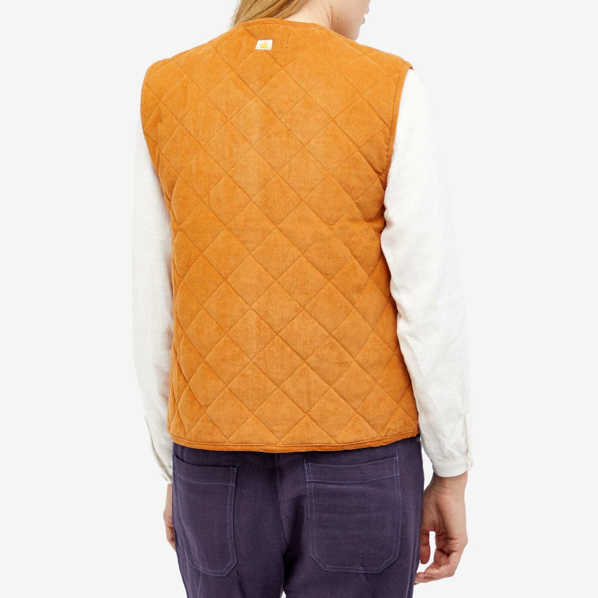 L.F. Markey Women's Flint Waistcoat in Ochre