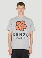 Flower Logo T-Shirt in Grey