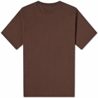 Uniform Bridge Men's Black Naval T-Shirt in Brown