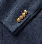 Lardini - Double-Breasted Wool Blazer - Blue