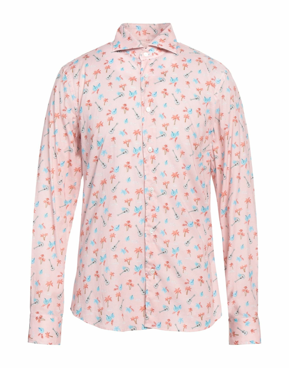 Fedeli Mens Shirt in Pink