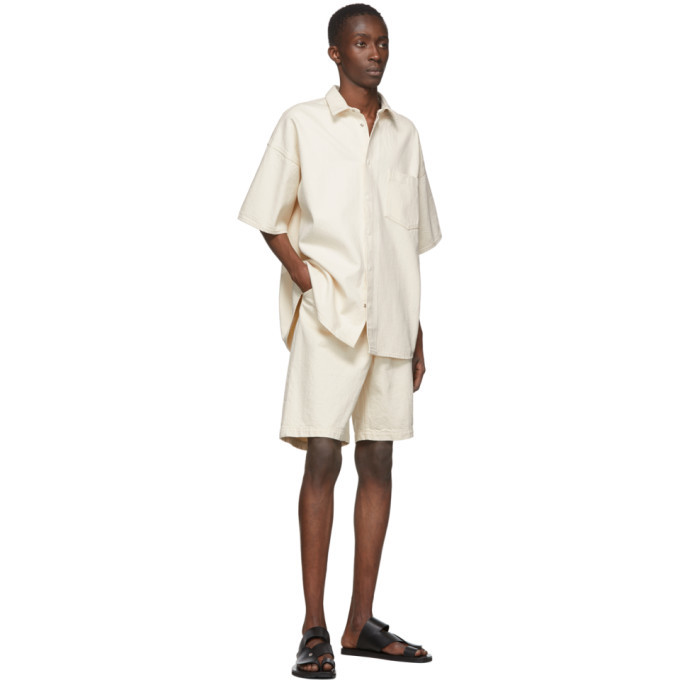 Jil Sanderand Off-White Twill Shirt