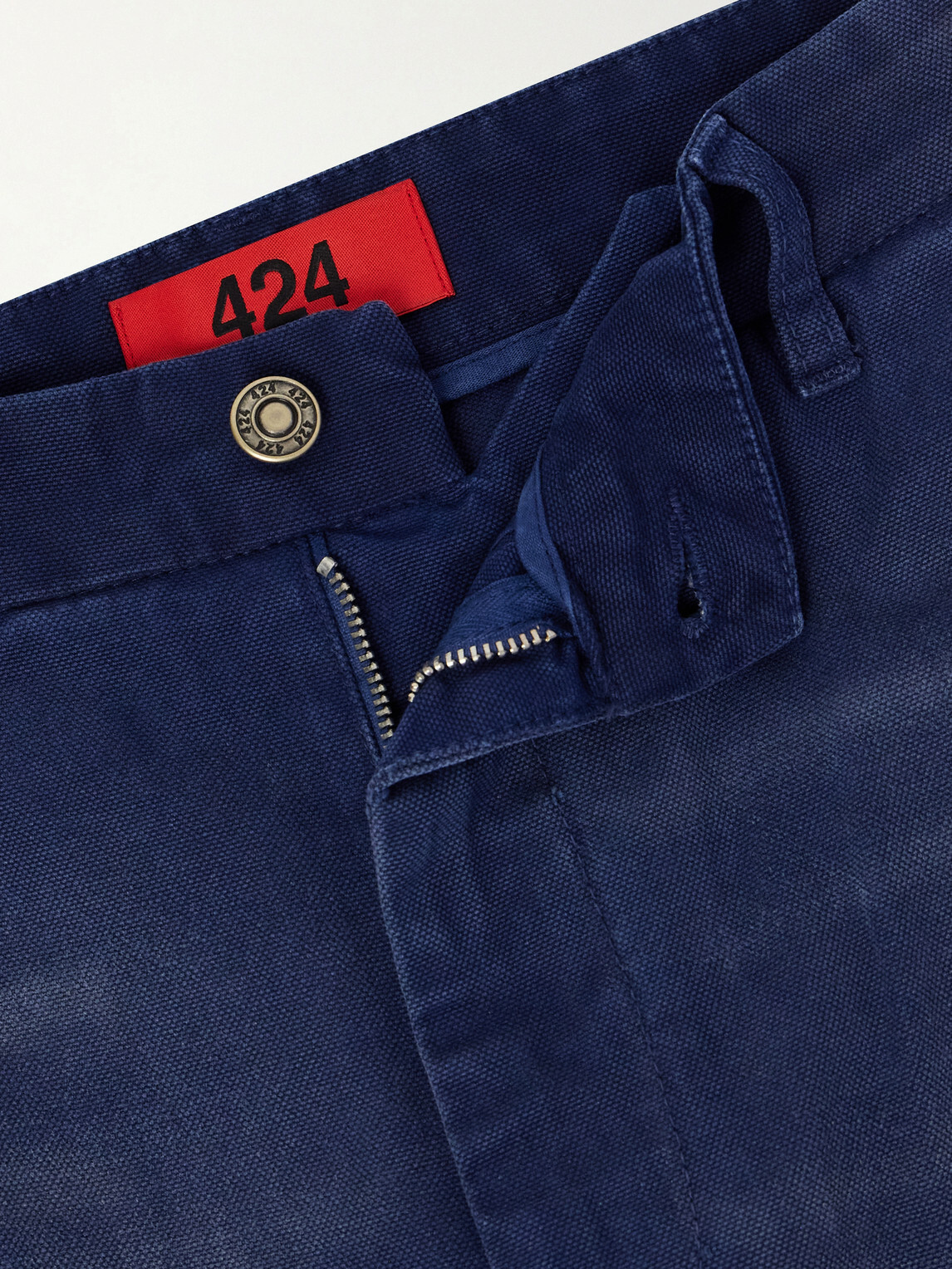 424 - Straight-Leg Double-Knee Jeans - Blue