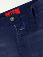 424 - Straight-Leg Double-Knee Jeans - Blue