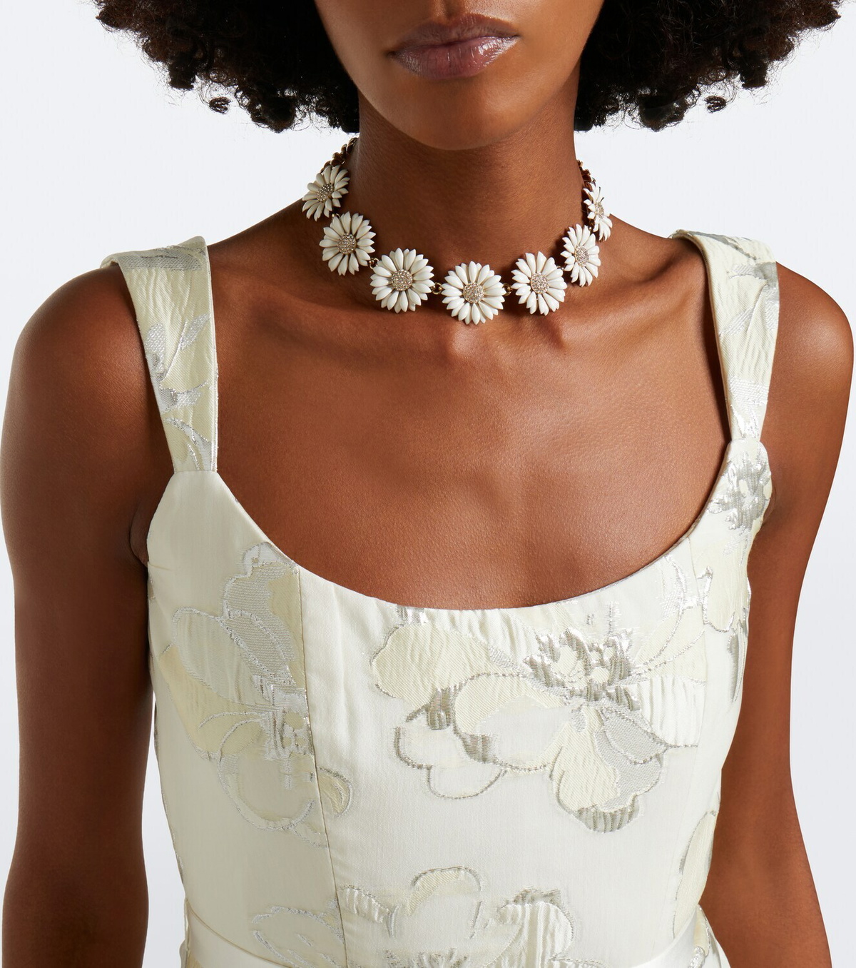 Markarian Bridal Robin belted jacquard gown