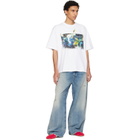 Off-White White Rave Painting Skate T-shirt