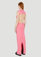 Sportmax Calcio Open Back Maxi Dress