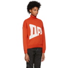 Gosha Rubchinskiy Red Graphic Turtleneck