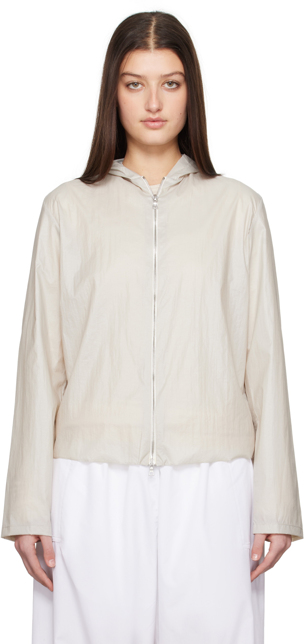 Gabriela Coll Garments Taupe No.258 Jacket Gabriela Coll