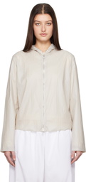 Gabriela Coll Garments Taupe No.258 Jacket