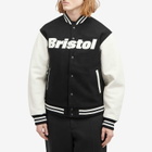 F.C. Real Bristol Men's Varsity Jacket in Black