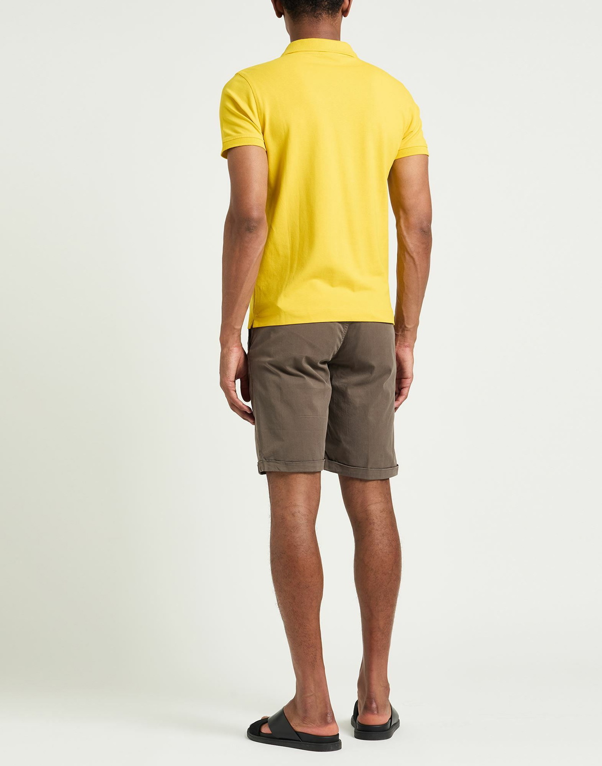 Invicta Mens Polo shirt in Yellow