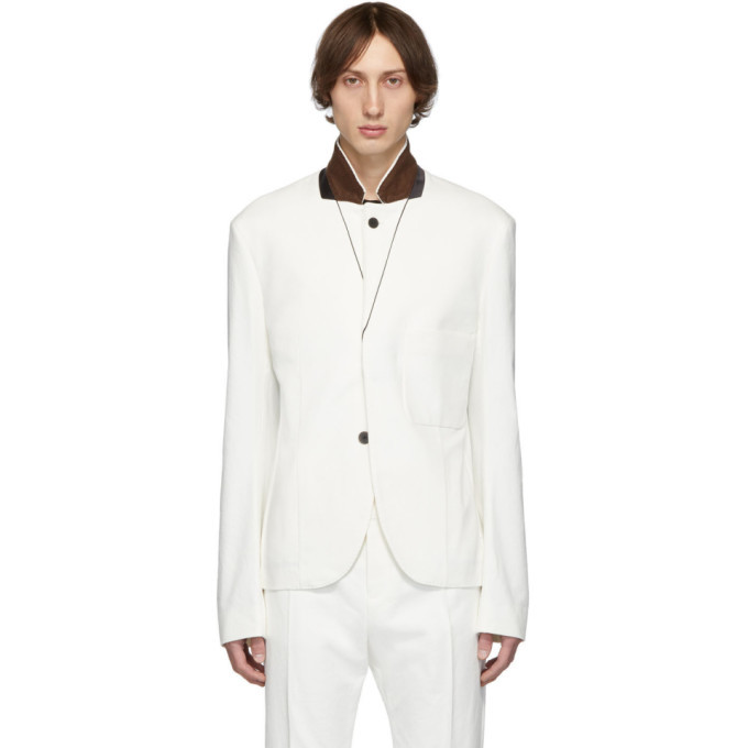 Haider Ackermann Off-White Classic Blazer Haider Ackermann