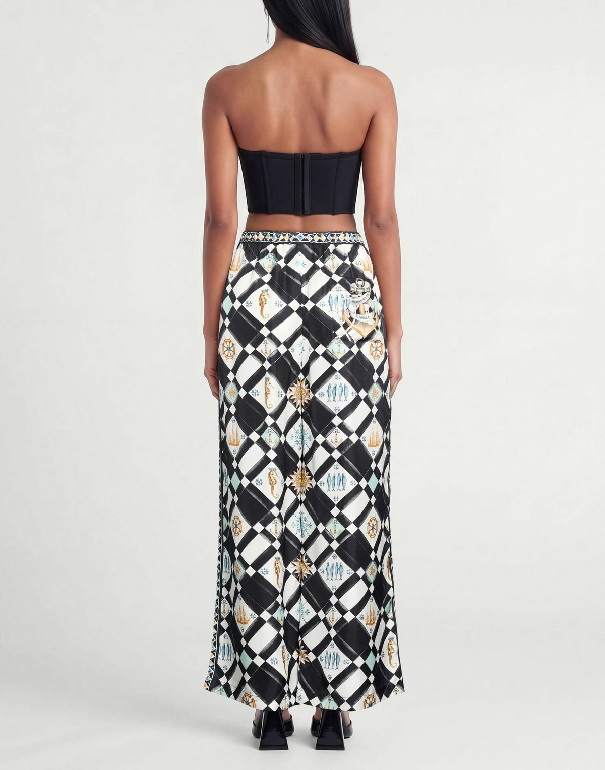Camilla Womens Pants in Black