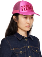 Versace Jeans Couture Pink Logo Cap