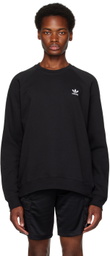 adidas Originals Black Trefoil Essentials Sweatshirt