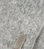 Brunello Cucinelli Mohair and wool gloves
