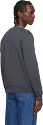 A.P.C. Gray Standard 'Rue Madame' Sweatshirt