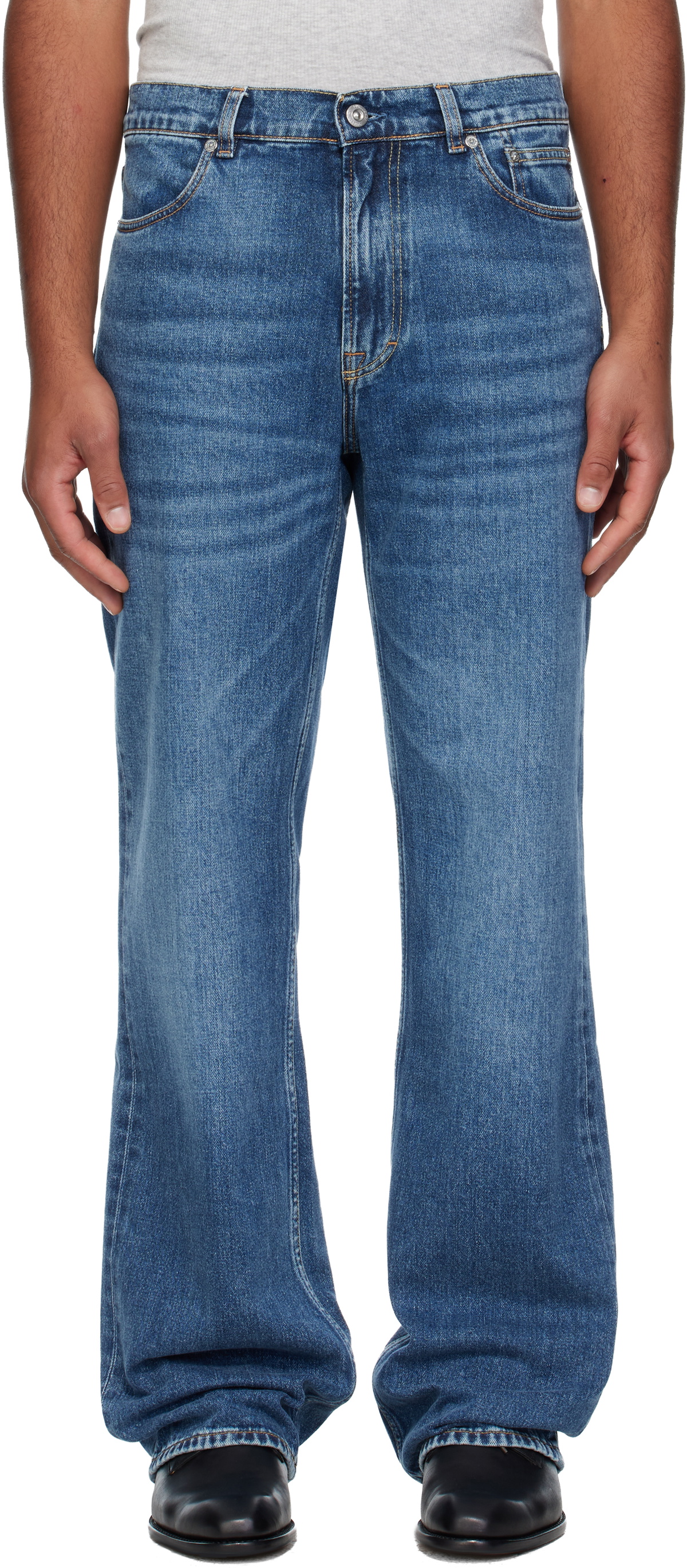 パンツ Our Legacy Emporio Armani TERZO CUT JEAN Our Legacy - Terzo Cut Ciclista Wash