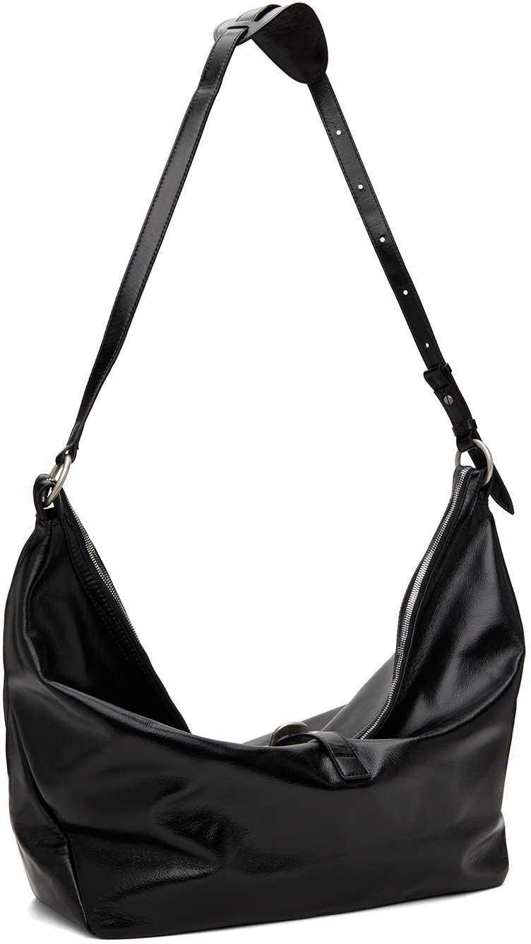 Marge Sherwood Black Belted Bag